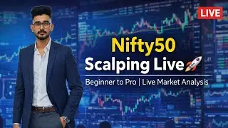 🔥 Live Trading | Forex, XAUUSD, Nifty | Scalping Strategy | 100% Live Chart Analysis