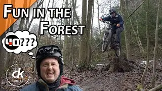 Spass im Wald - Zinziker Trail | Matsch - Eis und Adrenalin | ck MTB | Merida