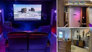 ROYAL CLUB CINEMAS | AIRBNB HOME THEATER | SEATCRAFT GRENADA VIENNA 7.1 SETUP | EP 26