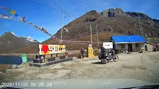 Road to Sela Pass in November 2025