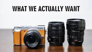 Компактная дальномерная камера Micro Four Thirds, широкоугольный объектив, комплект для путешеств...