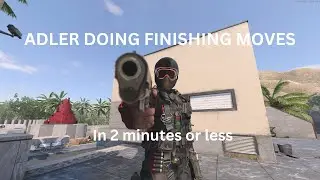 Adler Doing Finishing Moves | Call of Duty Black OPS Cold War