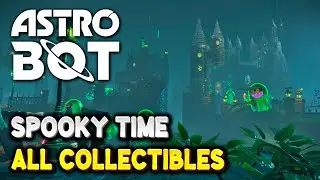 Astro Bot SPOOKY TIME 100% Guide | All Collectible Locations (All Bots & Puzzle Pieces)