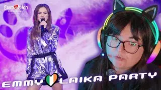 EMMY - Laika Party | Ireland 🇮🇪 Eurovision 2025 | SPANISH FAN REACTION