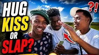 Slap,kiss or hug game] season1/Ep1(hoster young 2c 📹 cameraman.Sbobo Tee please subscribe for more 🙏