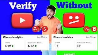 YouTube Channel Ko Verify Kaise Karen #How To Verify YouTube Channel #Sameer kk