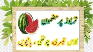 essay on watermelon 🍉 l #essaywriting #essay