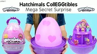 What's In The Hatchimals Colleggtibles Mega Secret Surprise Crown Jewels Collection (advert-gifted)