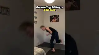 I RECREATE MIKEY&lsquo;S 540 Kick🔥🥋#shorts #anime