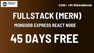 MERN Stack | Day-22 | React | Node | MongoDB | Machine Learning | AI | Online | Training | Best #ai