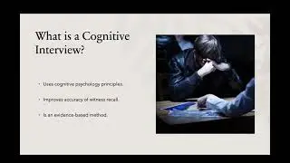 Making Cognitive interviews (CI) Required : By Rylie Hunt