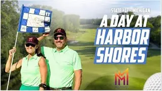 Harbor Shores Golf ⛳ | Jack Nicklaus Design + Senior PGA Championship Course- State #17 Michigan