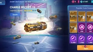 Unlock charge roket 8 in #mecharena 
