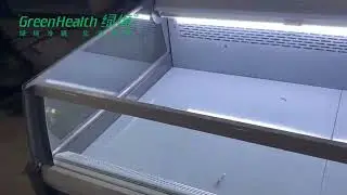 Single Temperature Fresh Beef Deli Display Freezer For Meat Shop