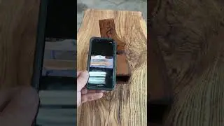 Acoustic amplifier made from mulberry and osage orange wood