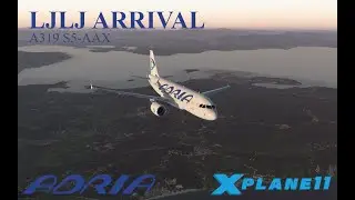 LJLJ arrival rwy 30 | A319 S5-AAX (vADR) | #adria4ever