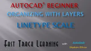 AutoCAD 2015 - Linetype Scale - FTL Tutorial