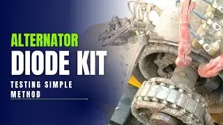 How To Test Alternator Diode Kit With Multimeter | Diode Test