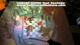castAR Test Footage - Let the Wookiee Win