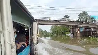 Miền Tây sông nước xuồng máy trên nhánh sông tiền ❤️