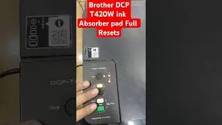 Brother DCP T420W ink Absorber pad Full Resets#brother #service #ink #pad #full #reset