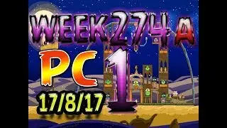 Angry Birds Friends Tournament Level 1 Week 274-A PC POWER-UP walkthrough