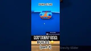 My best car build part 1 #roblox #cars #planecrazy #edit