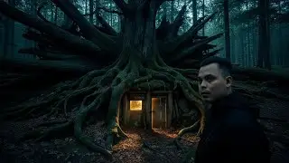 I Built a Secret Underground Modern Shelter Beneath a Fallen Giant Tree No One Could See It 