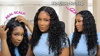 2026 No SLIPPING! Flawless Glueless Byebye Slip Water Wave Wig ft UNice Hair