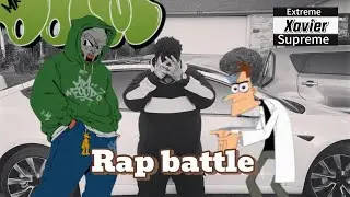 ￼ MF Doom versus Dr. doofus Smurf rap battle.                 Reaction by Xavier Extreme $upreme￼