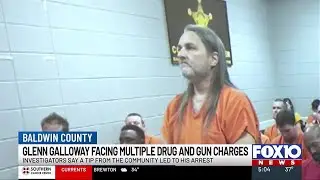 Foley man facing multiple drug and gun charges