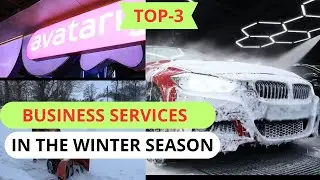 TOP 3 Business ideas for winter. Business services 2024
