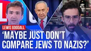 Lewis Goodall Vs Hasan Piker on Israel and anti-Semitism