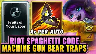 Machine Gun Lulu: Every Auto shoơts 4 Kled Q's??? - RIOT SPAGHETTI CODE | League Arena Gameplay