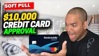 $10,000 BANKMOBILE CREDIT CARD | PRE-APPROVAL | SOFT PULL