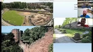United Kingdom, Chester: Chester  Clock & Roman Gardens