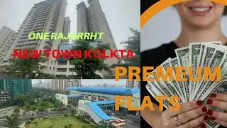 Premeam Quality Complex ONE RAJARHAT 15th floor metro Axis mall on Road 3BHK all amenities 