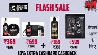 BEARDO FLASH SALE 4 LOOT offers at Cheap Price only for Today.
