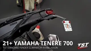 Как установить антикрыло на Yamaha Tenere 700 2021+ года выпуска
