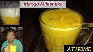|Mango Milkshake Recipe| |Quick & Easy Way to make Mango Milkshake Recipe in Kannada| |5min|