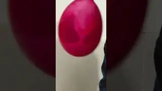 How to make a pretty paint balloon. 🎈