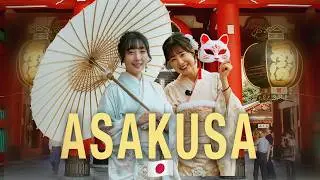 JAPAN LIVE 🇯🇵 ASAKUSA 浅草 ⛩️ Private TOUR Experience POV With @Japanese_girl_Misa ​