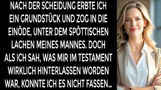 NACH DER SCHEIDUNG ZOG ICH ALLEIN AUFS LAND – DOCH DANN PASSIERTE ETWAS, DAS ALLES VERÄNDERTE