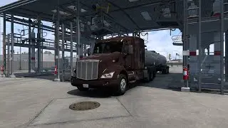 Pesticide Tanker Delivery at Industrial Depot | ATS Realistic Drive