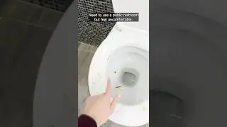 How to safely use public toilets? This trick everyone should know