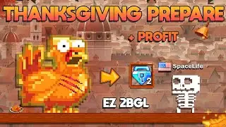 How to PREPARE + PROFIT in Thanksgiving 2022! (EZ BGLS) | Growtopia Thanksgiving