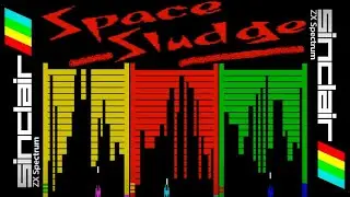 SPACE SLUDGE (2024 Free Digital Version) Longplay, ZX Spectrum