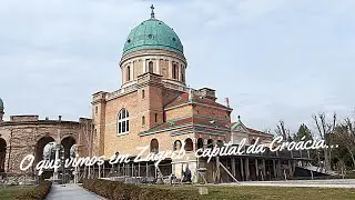 Zagreb, a capital da Croácia...