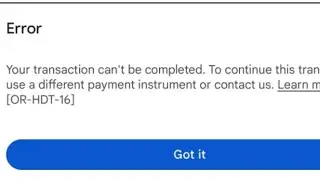 How To Fix Google Play Error Code OR-HDT-16?