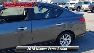 Certified 2018 Nissan Versa Sedan SV, Allentown, PA 1010251